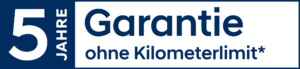 5 Jahre Garantie